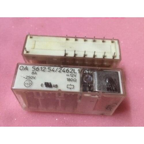 Relay OA 5612.54/2462L1/61 12V OA5612.54/2462L1/61 OA-5612.54/2462L1/61 OA5612.542462L161 12VDC DC12V 12V DIP10 1pcs/lot
