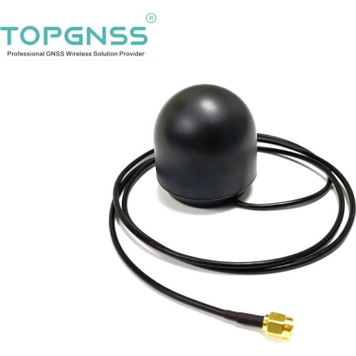 RTK antenna SMA-J cable 1meter RTK drone handheld receiver spiral helix GNSS antenna GPS BDS GLONASS GALILEO ,QZSS TOP502 F9