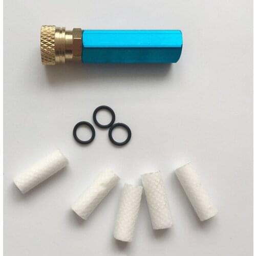 PCP Hand Pump Air Compressor Simple Refill Oil-water Separator with Female Quick Release and Free Filter Element M10*1 Threads