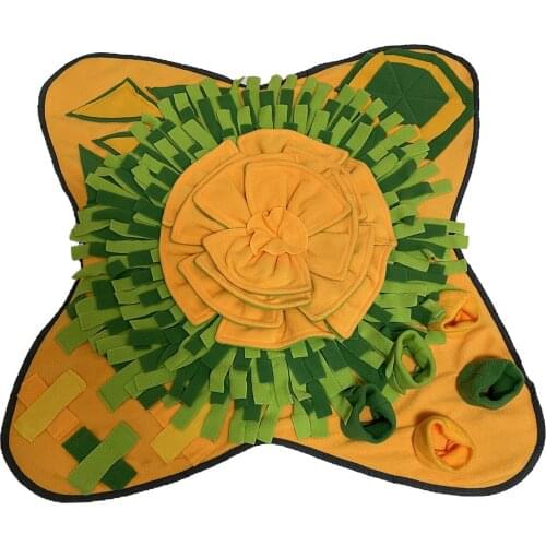 Dog Snuffle Mat Pets Puppy Nose Work Non Slip Feed Puzzle Game Washable