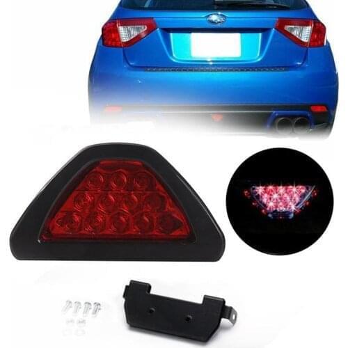 LED Universal Brake Signal Lamp Car Accessories Triangular Design 12 High-Power LED Lights Formula One Brake Light Hot Sale LED