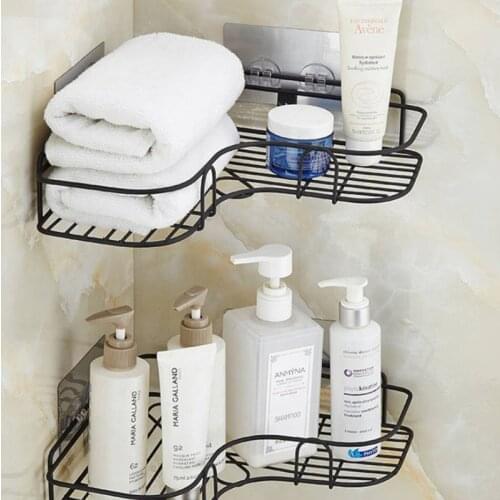 Bathroom Shelf Shower Organizer Triangle Cosmetic Storage Rack Kitchen Toilet Rack Storage