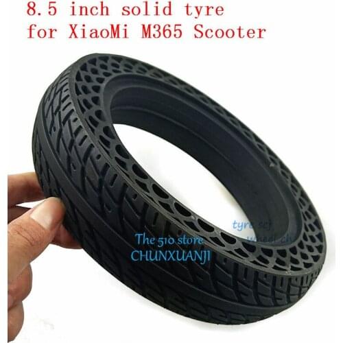 Anti-Explosion 8.5 inch Solid Rubber Tyre For Xiaomi Mijia M365 Electric Scooter Skateboard Front Rear Tire Durable Wheels