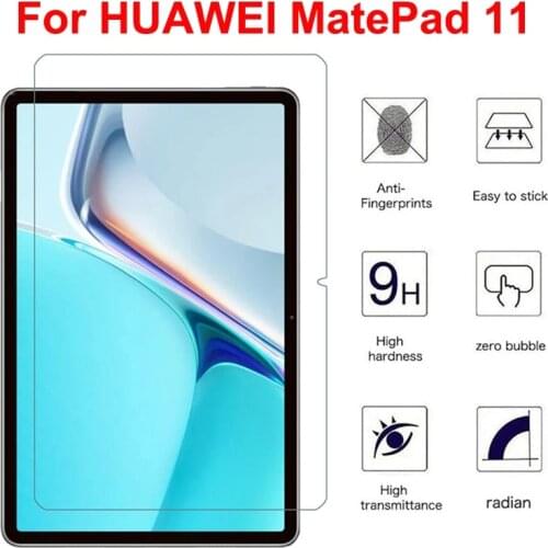 9H Tempered Glass for Huawei MatePad 11 (2021) 10.95 inch Screen Protector Tablet Protective Film for MatePad 11 DBY-W09 DBY-L09