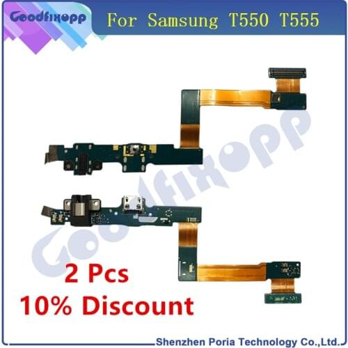 1 Pcs Cable For Samsung Galaxy Tab A 9.7" SM-T550 T550 T555 Original Dock Connector Charging Port Flex Cable T550 T555 Cable