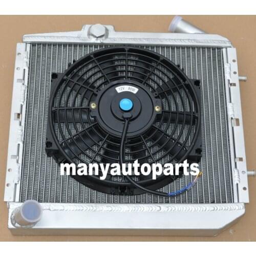 52MM FOR RENAULT 5 SUPER 5/R5 9/11 GT TURBO 1985-1991 ALUMINUM ALLOY RADIATOR with one fan