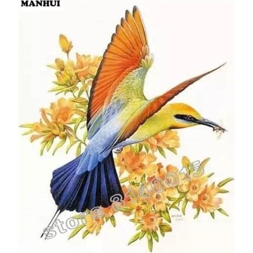 5D Square Diamond Pattern Animal bird Diamond Embroidery Diy Needlework Diamond Painting Cross Stitch Full Rhinestones BFC335