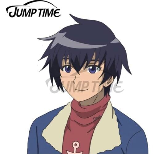 JumpTime 13 x7.8cm Wave Akame Ga Kill Car Stickers Waterproof Scratch-proof Custom Printing Bumper Trunk Truck Decal Assessoires