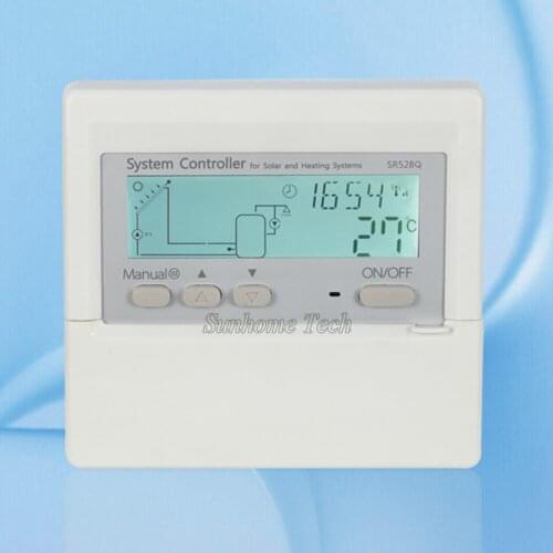 Wireless Controller SR528Q for Splite solar water heaters Free ISM,max 8 wireless display meters available