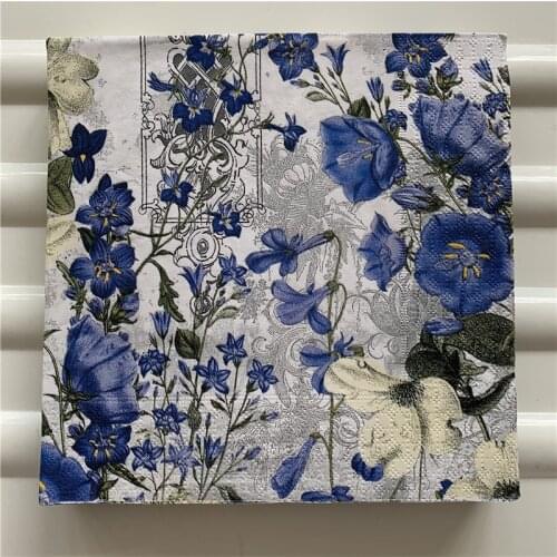 Decoupage paper napkins elegant tissue vintage towel flower butterfly birthday wedding party home beautiful serviettes decor 20
