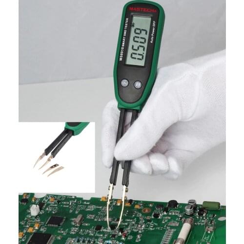 MASTECH MS8910 Digital Multimeter SMART SMD Tester Resistance Capacitance Diode Tester Meter Auto Scan