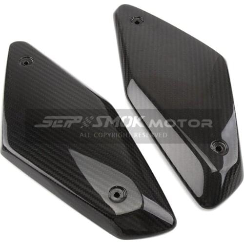 For Honda CB650R 2019 CBR650R CBR 650R Real Carbon Fiber Motorcycle Frame Side Panel Cover Shell Protector Fairing Decoration