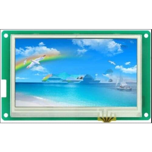 DMT48270M043_06W 4.3 inch Serial Screen Mini DGUS Clockless Interface Replacement