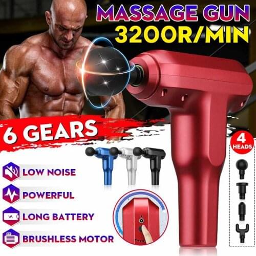 Body-Massage-Gun Electric-Massager Neck-Vibrator Exercising Muscle Deep-Slimming-Shaping Relaxation Treatments Hand-Held Health