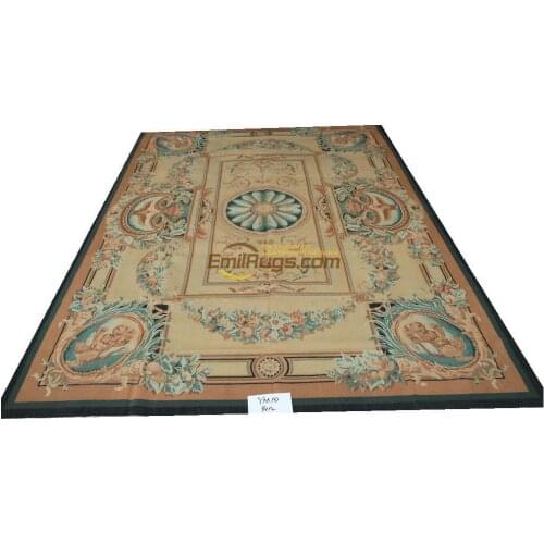 French aubusson rugs French Country Decor Rectangle Ushak