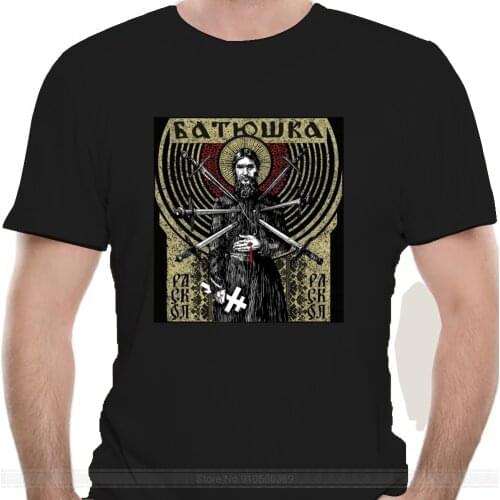 Batushka T Shirt cotton tshirt men summer fashion t-shirt euro size