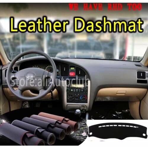 For Hyundai Avante Neo Fludic Elantra I35 2000-2006 Leather Dashmat Dashboard Cover Dash SunShade Carpet Custom Car Styling
