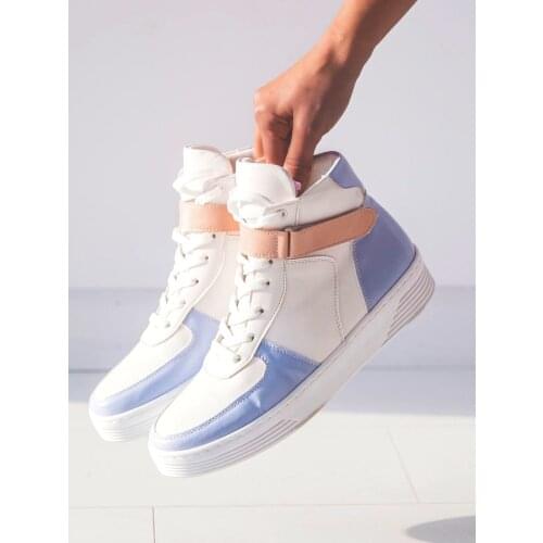 Sneakers For Women Leather Casual Women Shoes Spring Summer Luxury Walking Running Sexy New Brand Design Vulcanize High Heel