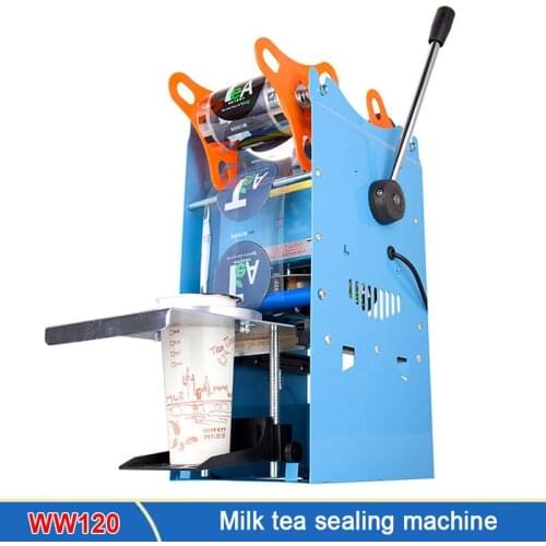 Desktop Large-caliber Manual Milk Tea Sealing Machine High Cup Multi-speed Temperature Control Commercial Cup Sealing Machine