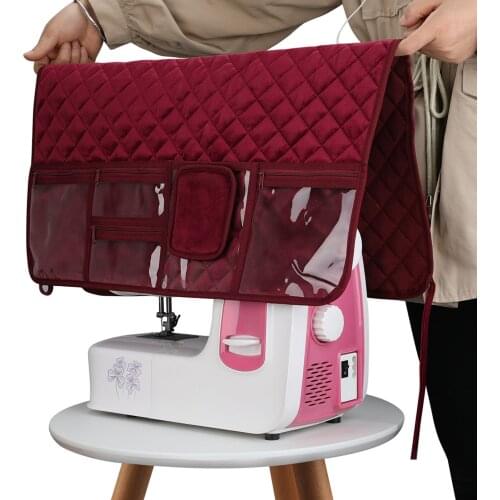 Desktop Sewing Machine Mat Foldable Waterproof Pad Sewing Machine Accessories Pad Organizer