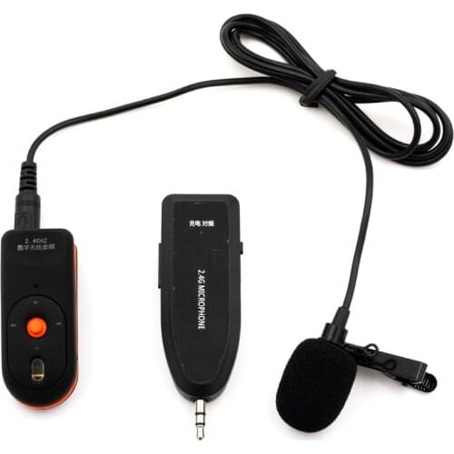 OXLasers OX-304C 2.4G Lapel wireless Tie Clip microphone mobile phone microphone for conference and tour guide free shipping