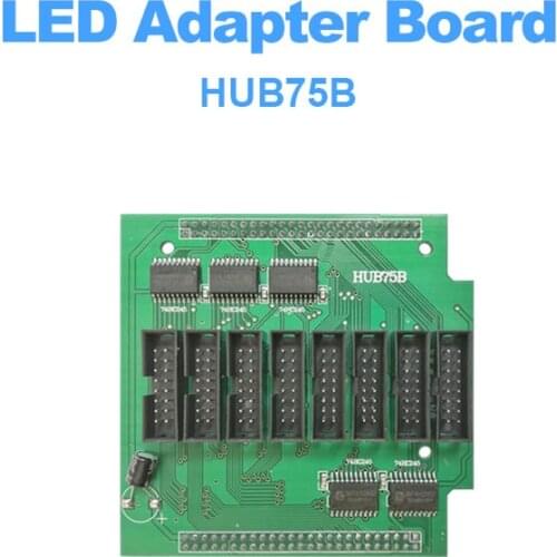 HUB75 Board Full Color LED panel display Conversion Card Hub75B Adapter board Support 1/2, 1/4, 1/8, 1/16 Scan