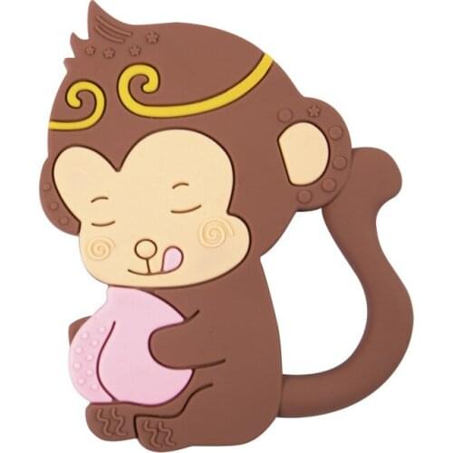 Silicone baby teether, baby chew device toys, childrens teething molar sticks, toy chews