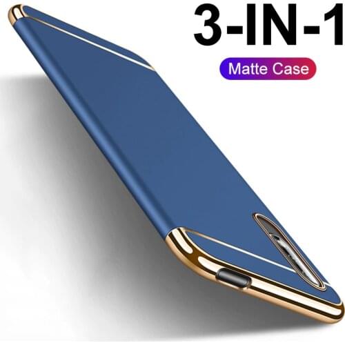 Luxury Gold Hard Phone Case For Xiaomi Redmi Note 7 6 5 K20 Pro S2 6 7 7A 6A Cases For Mi 8 Lite 9 Pocophone F1 PC Hard Case