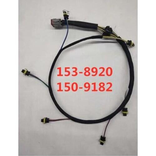 Injector Control Wiring Harness 153-8920 150-9182 for Cat 3126b 3126e 3126 Excavator accessories