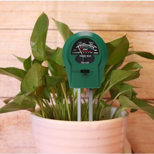 3 in 1 Plants Flowers Soil PH Testers Meter Multifunctional Garden Lawn Soil Moisture Sensor Acidity Humidity Monitor Detectors