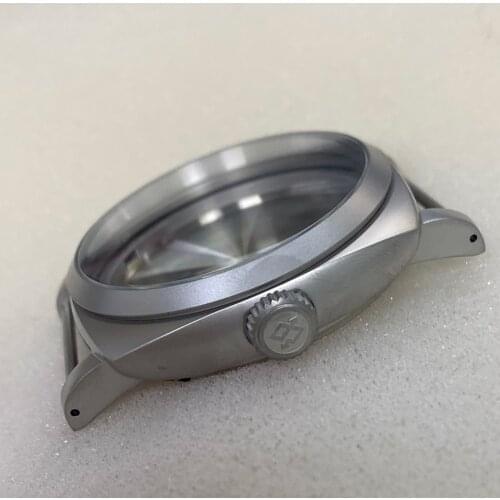 47mm 316L Stainless Steel Watch Case PVD Replacement Part for ETA 6497 6498 Movement