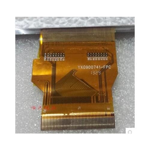 9 inch 50pin resolution 1024X600 tablet LCD screen YX0900741-FPC definition LCD screen
