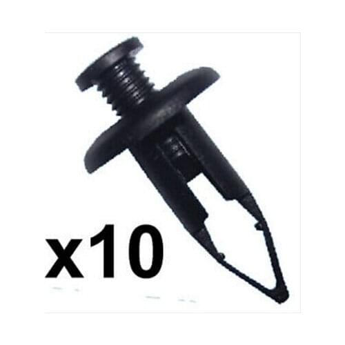 9mm For Hole Large Screw Fit Bumper Trim Clip Fixing x10