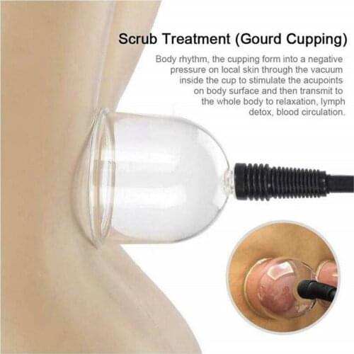 Vacuum Therapy Machine Buttocks Lifter Cup Breast Enlargement Enhancement B-D Cups Body Shaping Massage Beauty Device