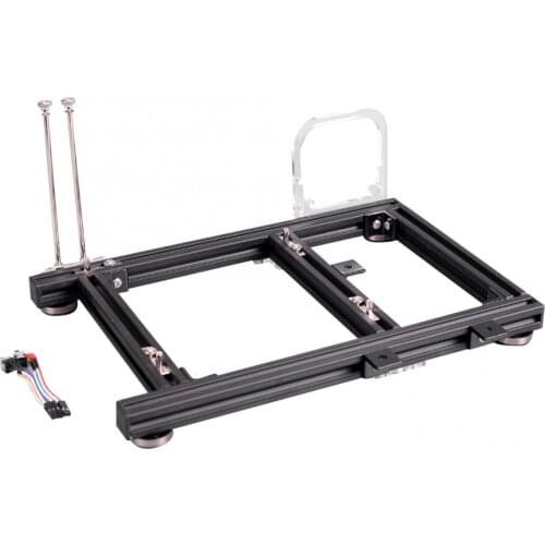 For ITX DIY Open Frame PC Case 20x20 Aluminum Computer PC Case Heat Dissipation Bare Building Blocks Frame For ITX Mainboard