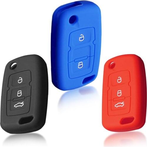Key Holder Silicone Car Key Cover Case For Geely Emgrand Ec7 EC718 EC715 Global Hawk GX7 2 3 Button Folding Accessories Keyring