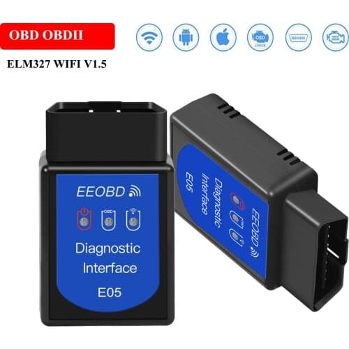 Auto Doctor Diagnostic Scanner ELM327 EEOBD WIFI For IOS Android ELM 327 OBDII Protocol For Peugeot 206/307/308/208