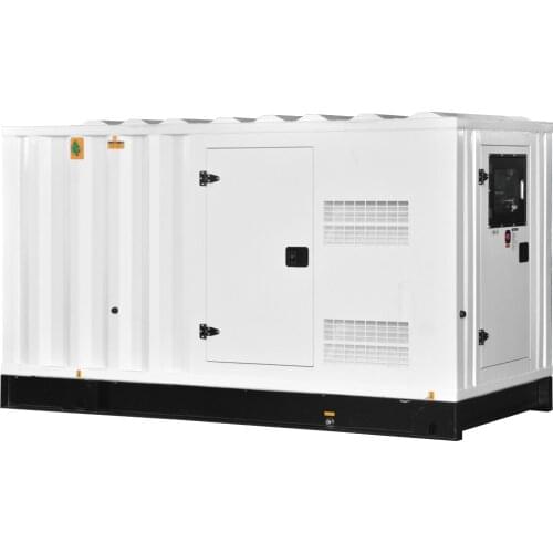 Diesel electric silent generator 100kw,125kva soundproof power plants
