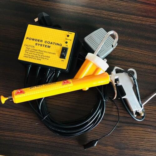 Electrostatic spraying machine PC02 portable spraying equipment Mini spraying machine manual plastic powder spraying equipment
