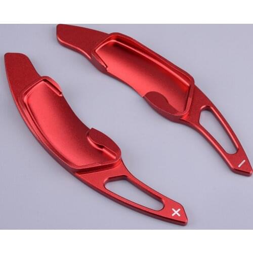 Red Aluminum Alloy Steering Wheel Shift Shifter Paddle Extension 18.3 cm Fit For Subaru Legacy Forester Brz XV Outback Impreza