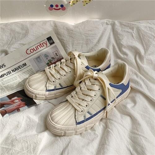 Summer Canvas Shoes Women Sneakers Lace Up Breathable Womens Vulcanized Shoes Chaussure Femme Light Female Casual Shoes