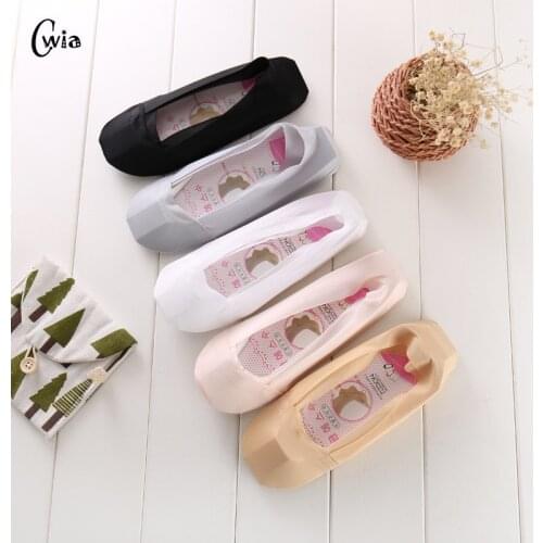 Summer girl Silica Gel Lace Boat Socks Invisible Cotton Sole Non-slip Antiskid Slippers Anti-Slip Sock 1pair=2pcs ws7412