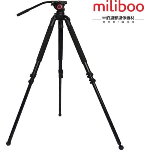 Miliboo MTT701A SLR Camera Bracket Aluminum Tripod Folding Tripod for Professional Camcorder/Video Camera/DSLR Tripod Stand