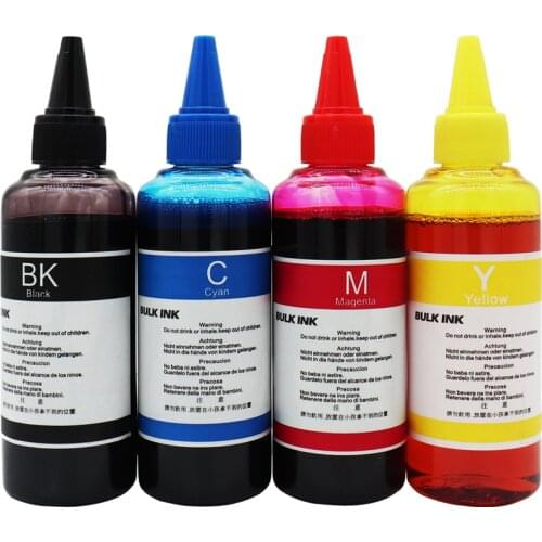 400ml Universal Refill Ink Kit Dye Ink Kit for Canon Lexmark Epson Dell Brother ALL Refillable Inkjet CISS Cartridge Printer Ink