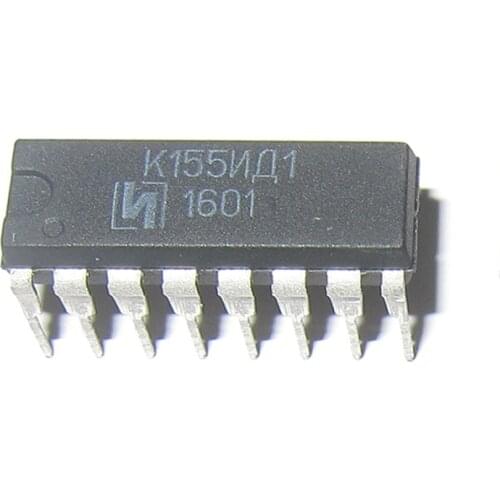 New original genuine Russian K155ID1 glow tube special drive, wrapped well, with SN74141N