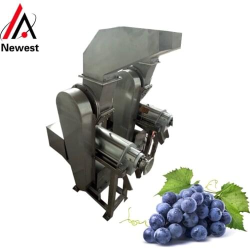 Food grade stainless steel Spiral Crusher fruit crushing juice machine juicer extractor machine for pineapple,apple and orange