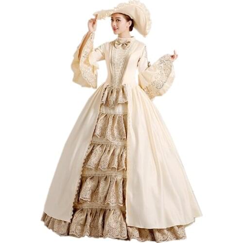 18th Century Dress Victorian Dress Rococo Medieval Dress Inspiration Maiden Costume