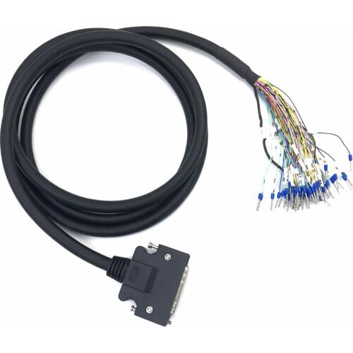 Suitable for Mitsubishi Panasonic Servo Drive DVOP4360 MR-J3CN1 50-core pressure terminal I/O control line