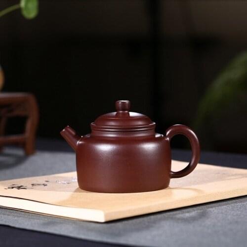 Undressed ore purple clay are recommended, zhu clock pot famous all hand wholesale tea set gift custom manufacturer
