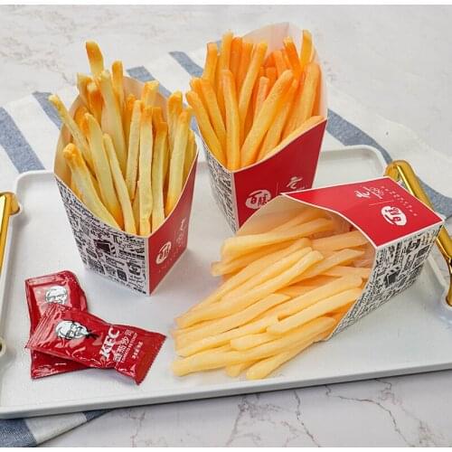Food Photography Props Simulation French Fries Model Childrens Toys Teaching Supplies Decoration Interesting Kindergarten